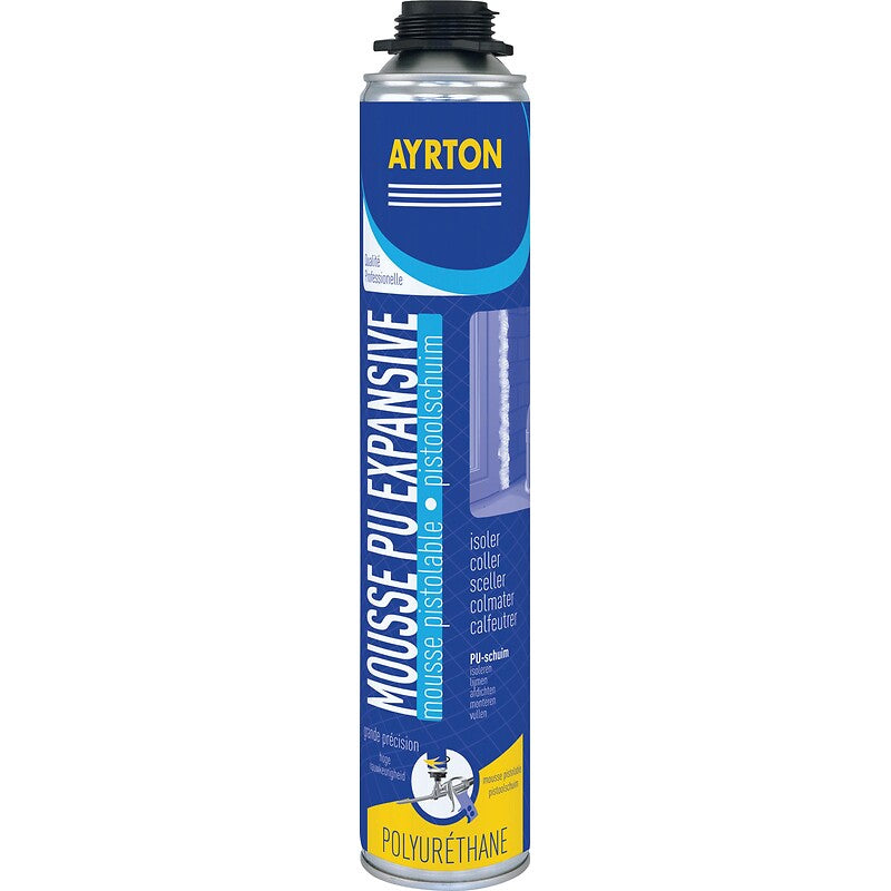 Tipo de cartucho de pistolável auto-explosivo para parafuso, capacidade de 700 ml de rede, papelão de 12 cartuchos. Construindo sonhos com os melhores materiais. Angola-Materiais.shop.