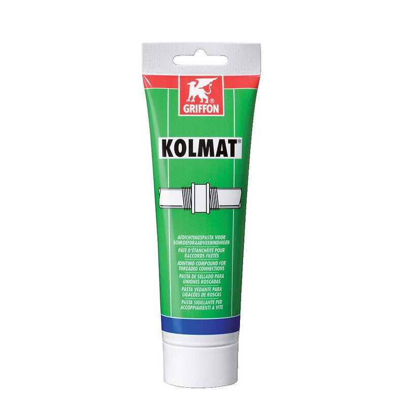 Pasta de vedação kolmat, tubo de 300 gramas. Materiais de construção de primeira linha, disponíveis agora na Angola-Materiais.shop. Entrega em todo o país.