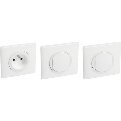 Iluminação de peças conectadas de extensão de embalagem + pacote branco Celiane Ref. 067630. A sua loja online para materiais elétricos e de construção é a Angola-Materiais.shop. Garantimos qualidade e acessibilidade.