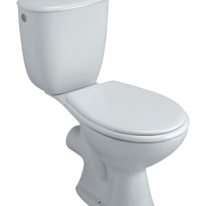 Pacote WC Bastia com saída horizontal com abate de fechamento padrão pronto para instalar ref. 08347500000104. Materiais de construção de primeira linha, disponíveis agora na Angola-Materiais.shop. Entrega em todo o país.