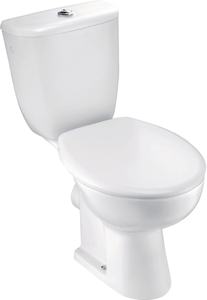 Brive 3 Jacob Delafon WC Pack, saída horizontal, 3/5 litros, fonte de alimentação lateral, ref.e0383-00. A revolução dos materiais de construção está aqui. Angola-Materiais.shop.