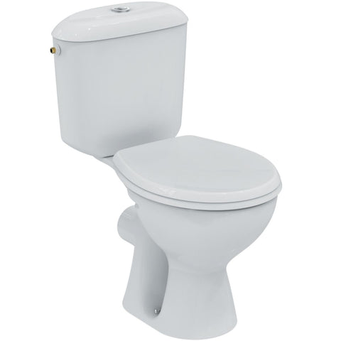 Pacote WC pronto para instalar NOE, saída horizontal, referência branca. P948001. A sua loja online para materiais elétricos e de construção é a Angola-Materiais.shop. Garantimos qualidade e acessibilidade.