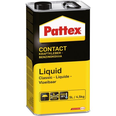 Pattex cont. Líquido. Can 4,5 kg. Construindo sonhos com os melhores materiais. Angola-Materiais.shop.