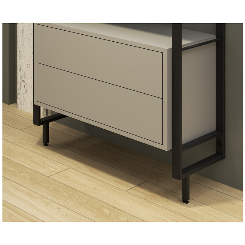Pés ajustáveis ​​para as prateleiras de Youk - altura 100 mm - para perfiladores 320 mm. Angola-Materiais.shop oferece materiais de construção e hardware de alta qualidade. Encontre tudo o que precisa para os seus projetos em um único lugar.