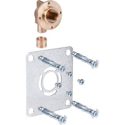 Placa de fixação para conexão de crimpagem de sala única para tubo por robifix Diâmetro: 16 ref. 008835. Construção inteligente começa aqui. Angola-Materiais.shop, sua fonte confiável de materiais profissionais.