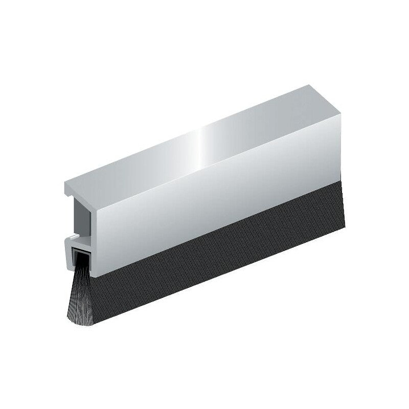 Fixação invisível Lâmpada de parede e pincel de porta IDs - B acabamento prateado. Transforme seus projetos de construção com Angola-Materiais.shop - o melhor em hardware e materiais industriais.
