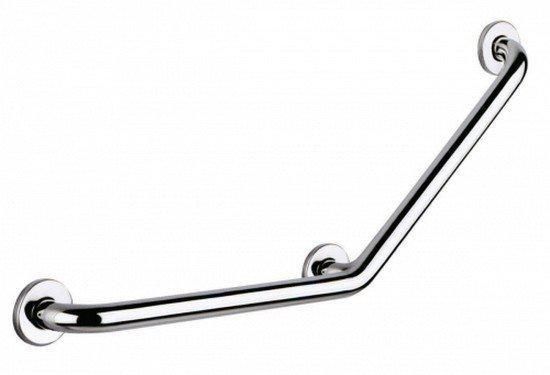 Alça a 135 ° D32 400x400 mm 3 Pontos de fixação de aço inoxidável. Materiais de construção que fazem a diferença. Angola-Materiais.shop, sua escolha inteligente.