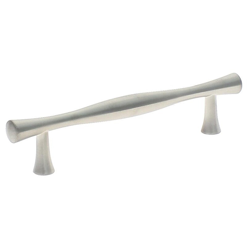 Zamak bastão de bastão de níquel escovado acabamento - comprimento 130 mm central central 96 mm - 7061. Soluções inteligentes para construtores inteligentes. Angola-Materiais.shop.