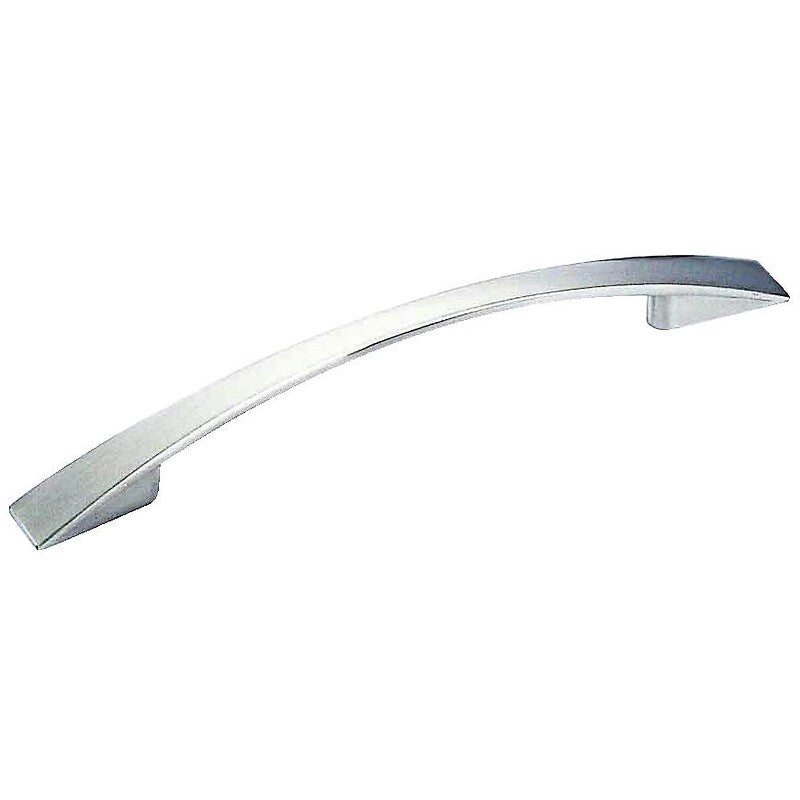 Alça de curva forte mencionar 128 mm Zamak Matt níquel acabamento platado. Precisão, durabilidade e eficiência na Angola-Materiais.shop.