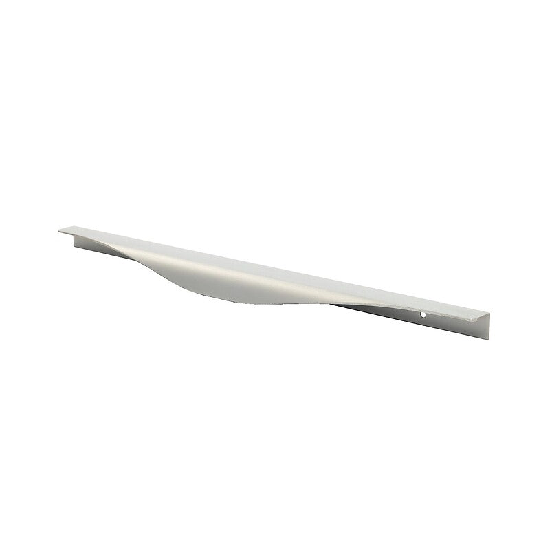 Zamak Mercury Zamak Perfil Handle - fixação na parte traseira do painel - Emprego fixando 250 m - acabamento preto escovado. Materiais que fazem a diferença em cada projeto. Angola-Materiais.shop.