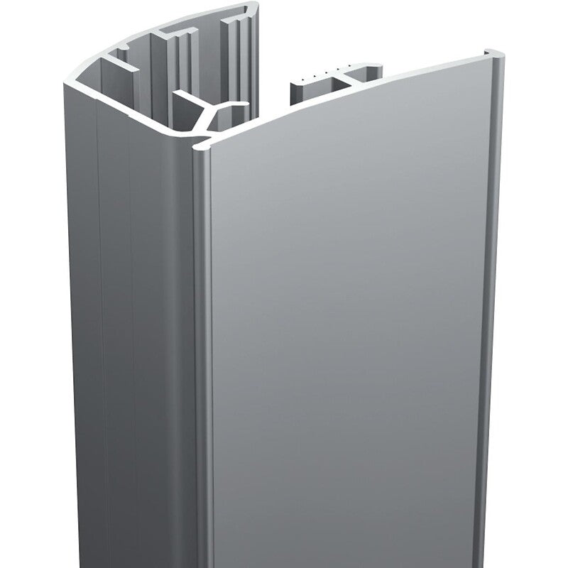 Manuseio de alumínio rígido Commile Silver Color Comprimento 2,80 m - entregue por 2 para 1 folha. Sua visão, nossos materiais. Juntos, construímos o futuro. Angola-Materiais.shop.