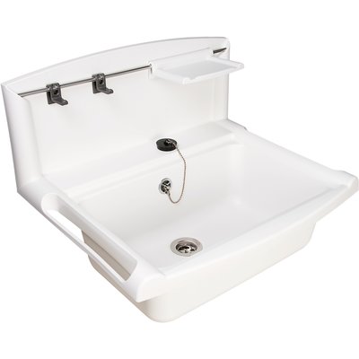 Estação de água sem comprimento da grade 55 cm de polipropileno branco postot. Construa com inteligência, construa com Angola-Materiais.shop.
