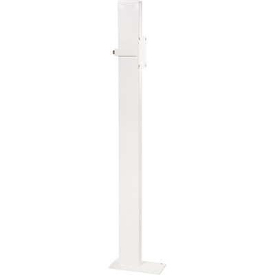 Fixing Post Hight 970 mm para barra elevável aço de aço branco aço Ref. 048400. Materiais de construção de ponta, preços acessíveis. Bem-vindo à Angola-Materiais.shop.