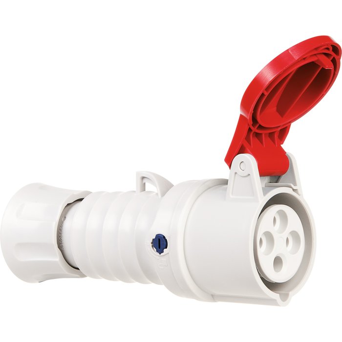 HP Right Mobile Outlet - IP44/IP54 - 3P+T 32A 380-415V 50/60HZ - RED - 6H - HUT RÁPIDO REF/GW62019FH. Ferramentas profissionais para resultados excepcionais. Angola-Materiais.shop.