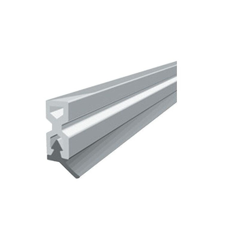 Perfil da estrutura da porta de PVC com tipo de lábio de PVC flexível PTS - x cores brancas. Sua obra, nossos materiais. Angola-Materiais.shop, parceiro da construção angolana.