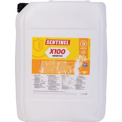 Proteção contra corrosão e tártaro das instalações de aquecimento central x100 jerrican 20l Ref. X100L-20L-EXP. Soluções completas para construção civil na Angola-Materiais.shop. Produtos de alta qualidade, preços competitivos.