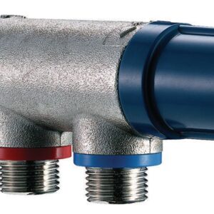 Regulador termostático Delabie premix compacto macho 15 x 21 Válvulas anti-retorno incorporadas: Ref. 733015. Construção moderna, materiais de vanguarda. Angola-Materiais.shop.