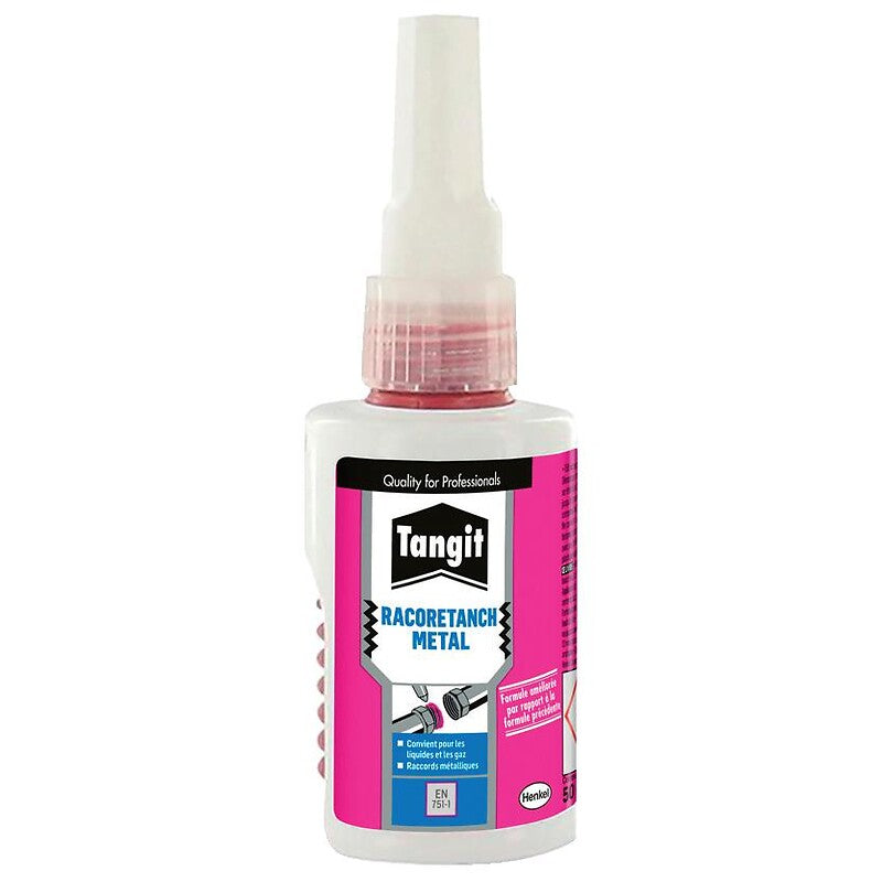 Resina anaeróbica de metal racoretanch para vedação imediata de acessórios roscados, capacidade de 50 ml. A evolução da construção começa aqui. Angola-Materiais.shop.