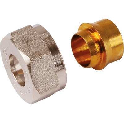 Acessório mecânico 835 com um anel de metal, para tubo de cobre ou aço calibrado d 22 - 14 Ref. 835414. Transformando ideias em realidade com materiais de primeira. Angola-Materiais.shop.