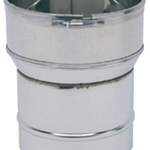Diâmetro da conexão do fogão do tubo 150 - 153 mm Diâmetro flexível 155/161 mm Ref. 123152, dez. A revolução dos materiais de construção está aqui. Angola-Materiais.shop.
