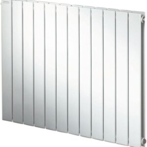 Radiator ACOVA Fassane Hot Harizontal Water Double com elementos verticais 708W 700x592mm 8 Elementos brancos Ref. SHXD070059. A evolução da construção começa aqui. Angola-Materiais.shop.