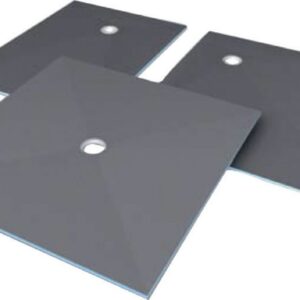 Bandeja de chuveiro de nível único com fluxo excêntrico para ladrilho WEDI Lignign, 900x900x20 mm, ref. Angola-Materiais.shop: Onde profissionais da construção encontram as melhores ferramentas e materiais.