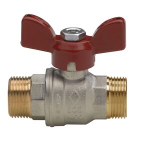 Válvula de torneamento esférico, alça de borboleta, d 12x18, ref. Entrega rápida e confiável em todas as cidades de Angola. Angola-Materiais.shop, a sua solução completa para materiais de construção.