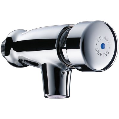 Timot de parede tempostop TOMOT TOMOT para pia de pressão de 15 x 21 com segurança de segurança anti-bloqueio de 4 litros por corpos menores em latão sólido cromado: ref. 746001. Precisão, durabilidade e eficiência na Angola-Materiais.shop.