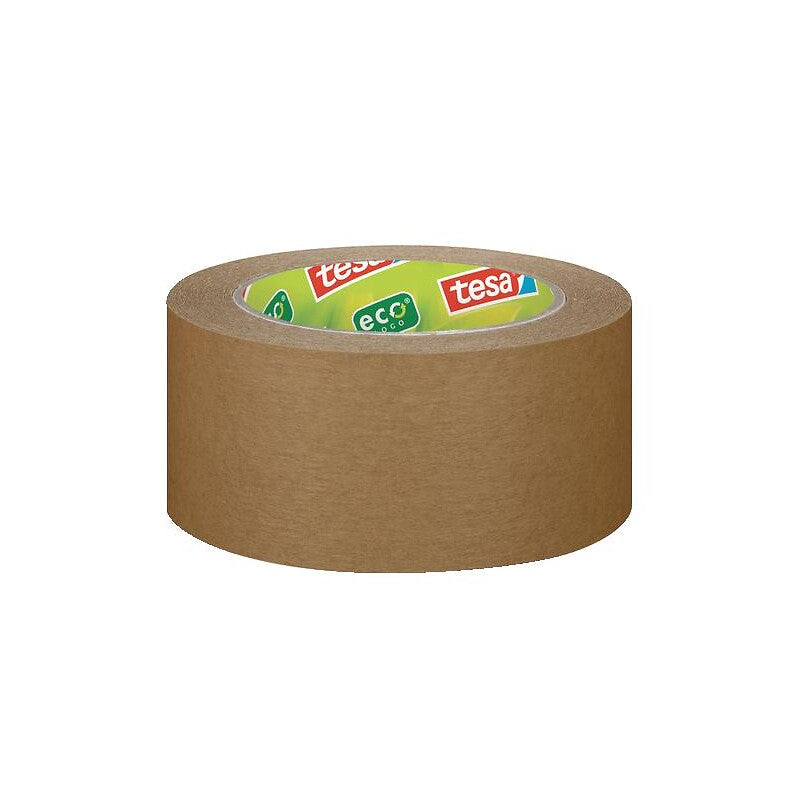 Fita de embalagem de papel ecologo® havana composta por 60% de bioprodutos e adesivo sem solvente RL de 50mx50mm RL. Entregas rápidas, produtos de primeira. Angola-Materiais.shop em todas as cidades de Angola.