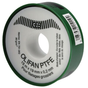 Olifan ptfe olifan vedando fita de grande diâmetro 19mmx15mx0.2mm cache verde ref 815119. Inovação que constrói futuros. Angola-Materiais.shop.