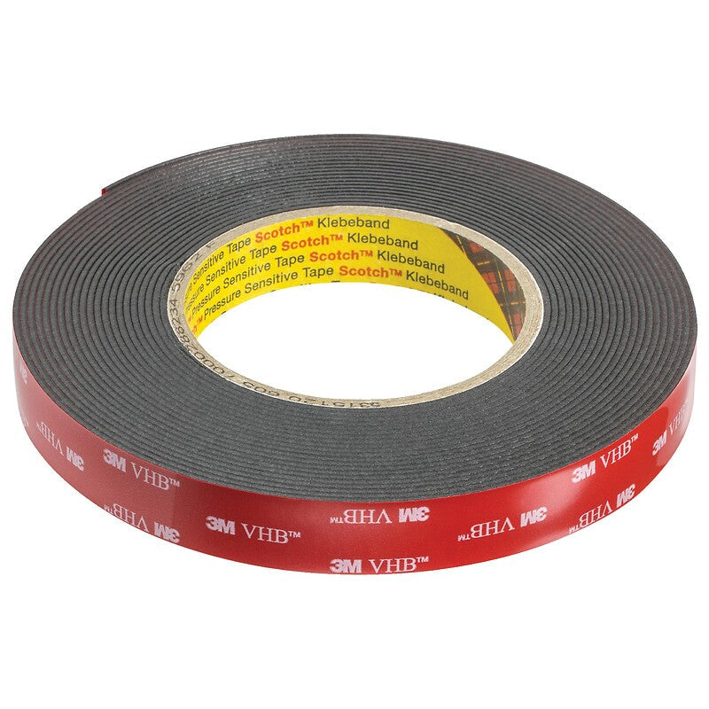 Adesivo de dupla lateral de fita acrílica 3mtm VHBTM 5952 F, Black, 19mm x 13,7m. Descubra os melhores materiais hidráulicos e elétricos na Angola-Materiais.shop. Fornecemos produtos confiáveis para todas as suas necessidades de construção.