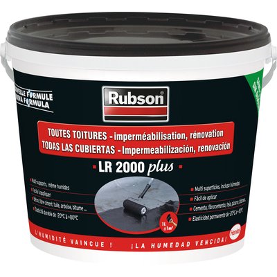 Rubson LR2000 5L Black. Materiais de construção sob medida para cada projeto. Angola-Materiais.shop, sua solução personalizada.