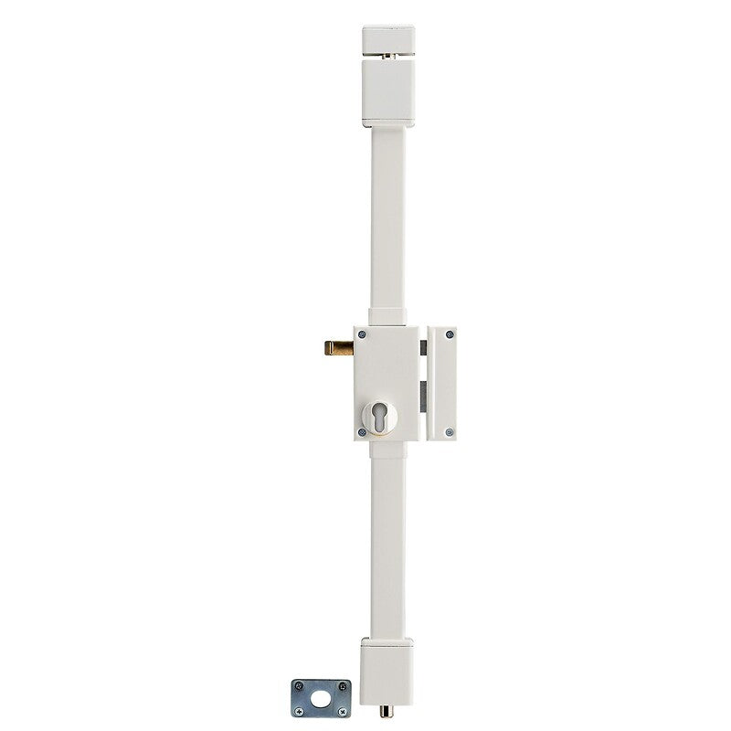Apliques de bloqueio de 3 pontos com o tipo de cilindro europeu Targa vertical com cor esquerda -cor colorida. Qualidade garantida em cada produto na Angola-Materiais.shop. Construa o futuro com os melhores materiais do mercado.