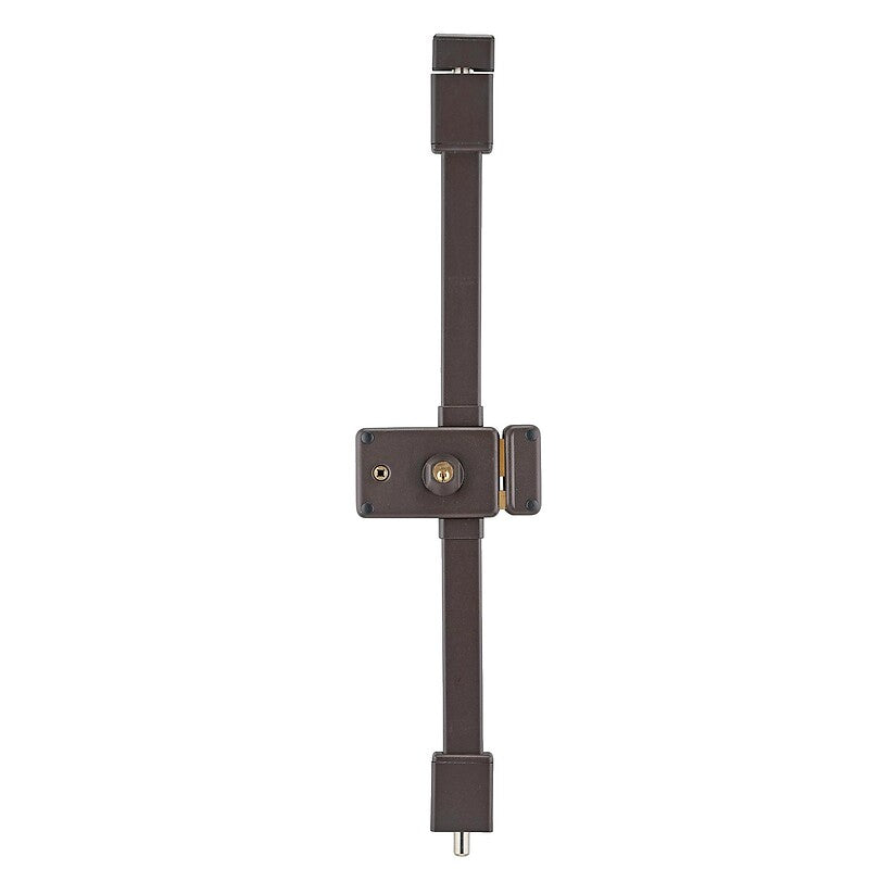 Trava de 3 pontos no tipo de cilindro redondo Horizontal Hornonal com a mão direita -cor marrom colorida. O parceiro definitivo para sua construção. Angola-Materiais.shop.