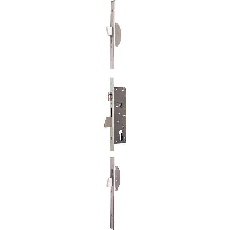 Larder Lock 3 pontos com farelo de cilindro europeu e apoio de cabeça plana de 24 x 3 x 1860 mm eixo 35 Electa TF3. Soluções completas, resultados extraordinários. Angola-Materiais.shop.