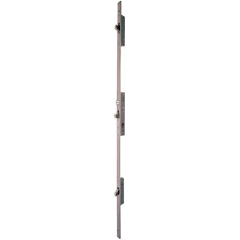Larder Lock para MultiBlindo estreito perfil 3 pontos Coloque na cabeça em U de 1860 x 24 x 6 mm Emprego 92 mm A eixo a 18 mm. Tecnologia, qualidade e performance em sintonia. Angola-Materiais.shop.