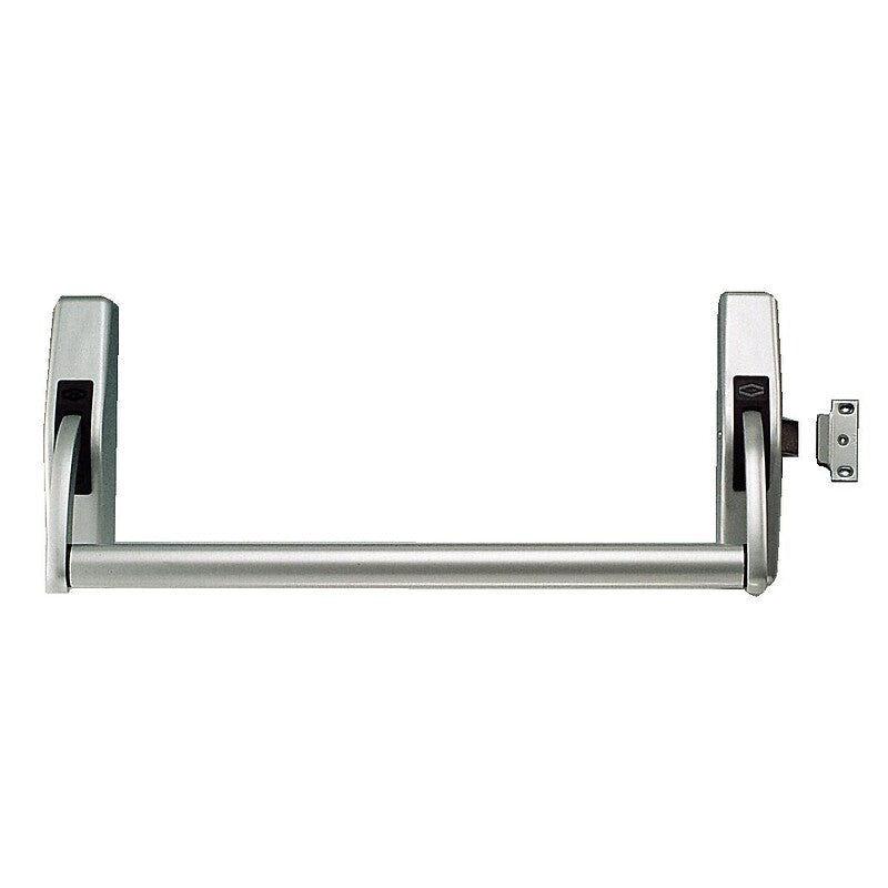 Trava antipânica com barra clássica 1 ponto - tipo 8901 alumínio cinza colorido. Materiais de construção que fazem a diferença. Angola-Materiais.shop, sua escolha inteligente.