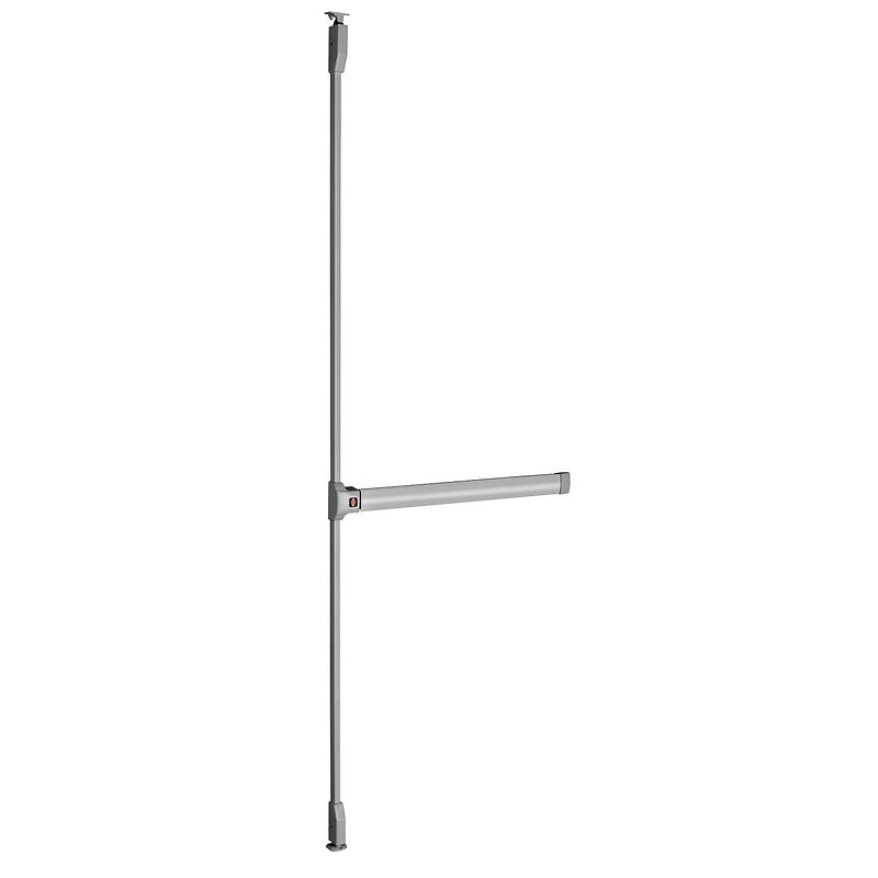 Lock Antipanic com barra de descarga de 2 pontos - PJ 2000 Tipo de cor cinza ral 9006. Construindo sonhos com os melhores materiais. Angola-Materiais.shop.