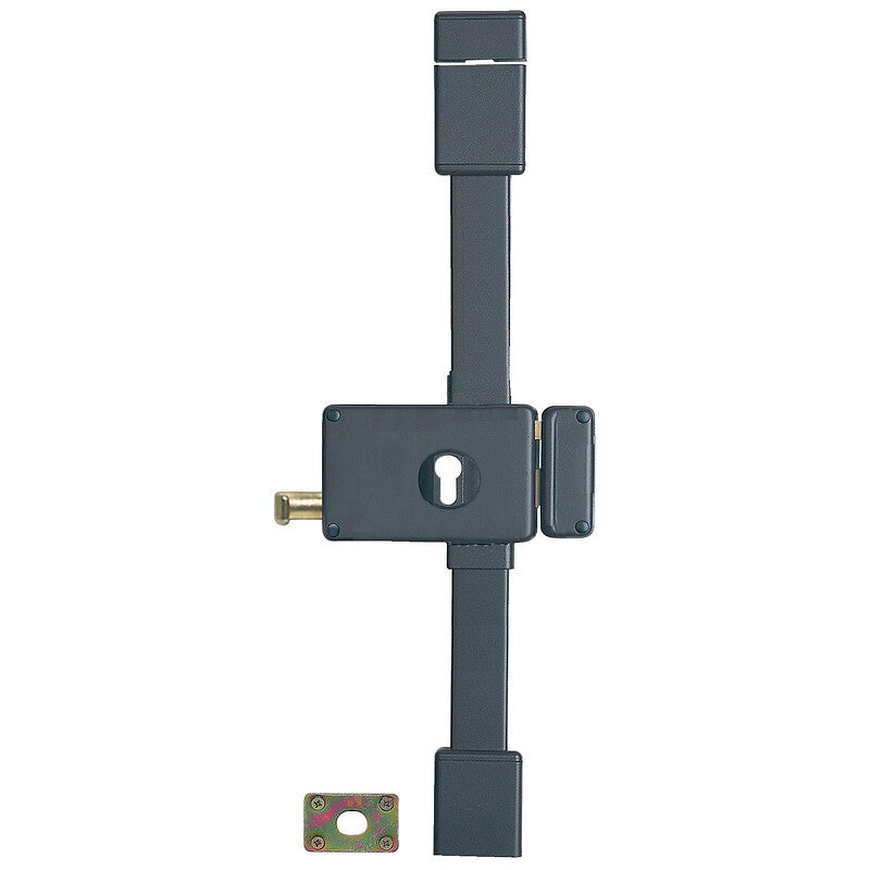 Bloqueio de apliques com cilindro europeu com empate horizontal 3 pontos Horga Right Marron Finish. Construindo Angola, um material de cada vez. Angola-Materiais.shop.