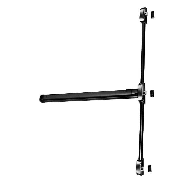 Bloqueios antipanos com 2/3 pontos com ligações laterais Anaa Black Color Ral 9005. Construindo excelência, entregando sonhos. Angola-Materiais.shop.