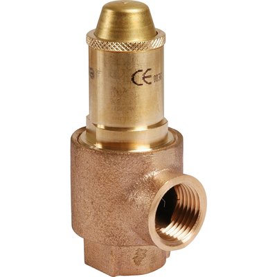 Válvula de segurança ref. S15G Diâmetro 1/2 F Sank 3 Bars. Construção moderna, materiais de vanguarda. Angola-Materiais.shop.