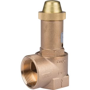 Válvula de segurança ref. S33GS07 Diâmetro 1 1/4 F, 7 barras. Angola-Materiais.shop oferece uma ampla seleção de produtos de hardware e hidráulica. Obtenha as melhores ferramentas para os seus projetos hoje mesmo.