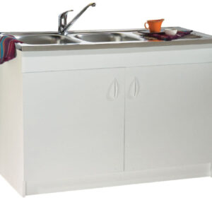 Sim'nf Sousvier. Melamina branca. 2 portas ref. S12N02080. Descubra a excelência em materiais de construção. Angola-Materiais.shop, sua referência em hardware e ferramentas.