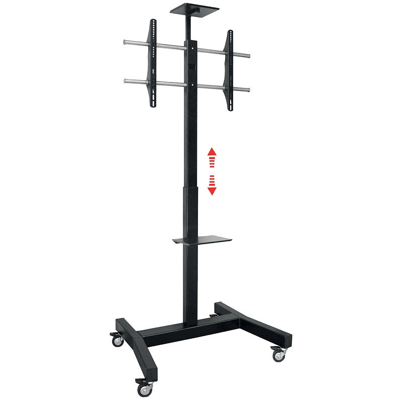 Suporte de tela de altura variável BIG TROLLEY - com rodízios - para tela de 117 a 228 cm. Na Angola-Materiais.shop, trazemos-lhe ferramentas industriais e hardware premium. Compre connosco para soluções duráveis e eficientes.