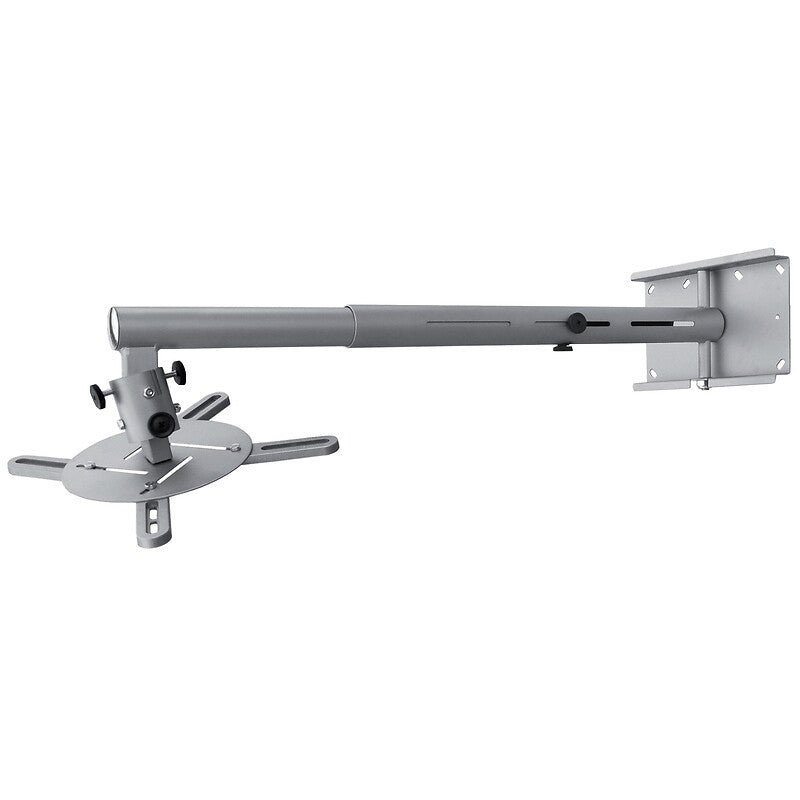 Suporte de parede para o projetor de vídeo 15 kg de extensão máxima 510 a 850mm inclinando +/- 20 ° e cores de prata de 360 ​​° rotativas °. Descubra os melhores materiais hidráulicos e elétricos na Angola-Materiais.shop. Fornecemos produtos confiáveis para todas as suas necessidades de construção.