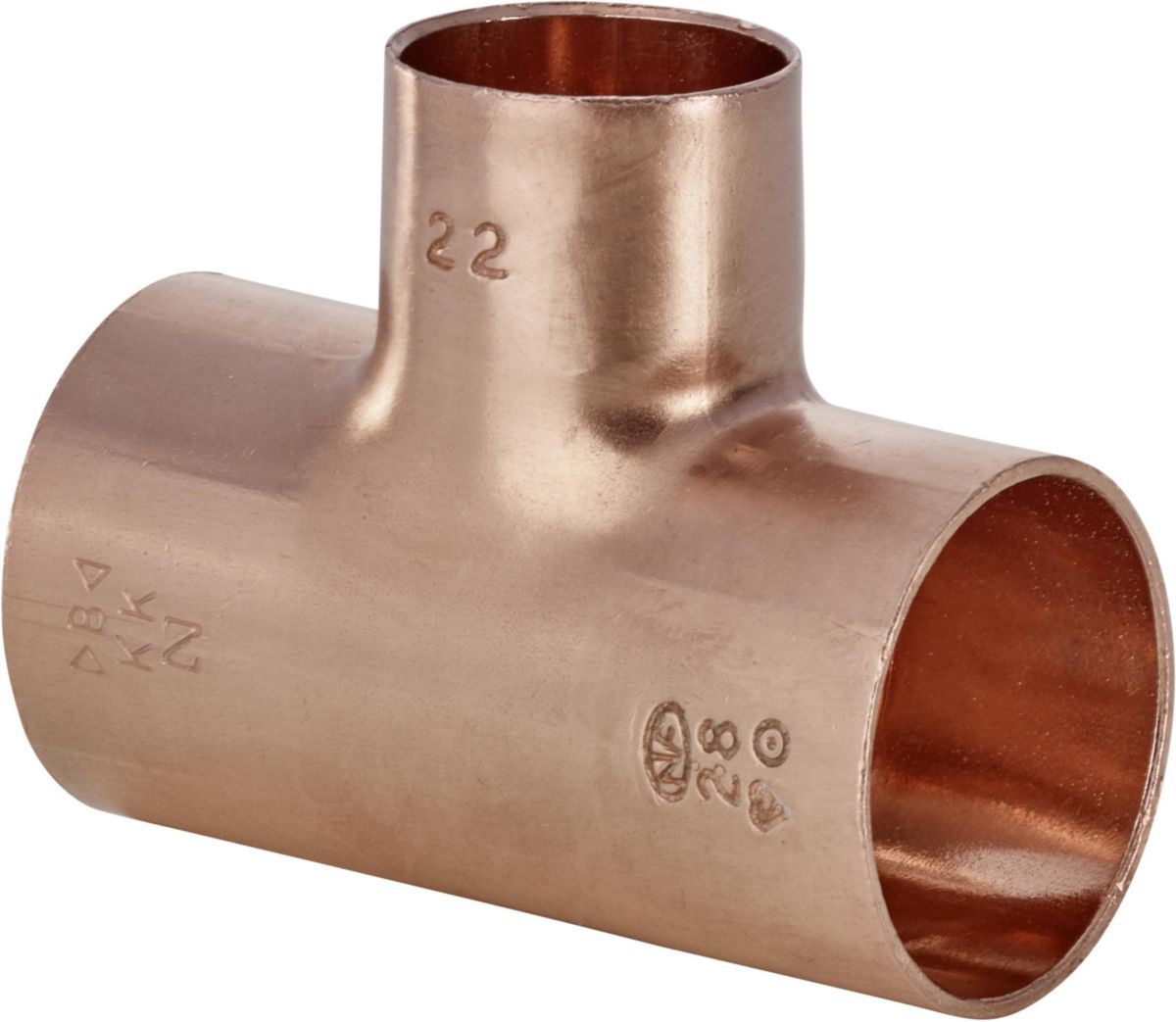 Tee de cobre 5130 Tripla fêmea reduzida d 18/18/16 Altech (saqueta de dois elementos), ref: alt02eft01816. Angola-Materiais.shop: Onde profissionais da construção encontram as melhores ferramentas e materiais.