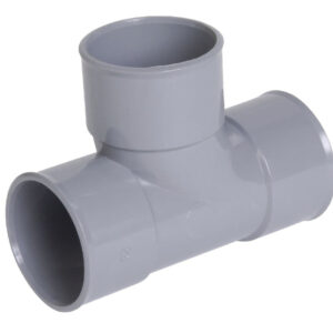 Pé de corça simples ff a 87 ° 30 - Uth188 - cinza PVC - Ø 40 mm. Qualidade que você pode ver, confiança que você sente. Angola-Materiais.shop.