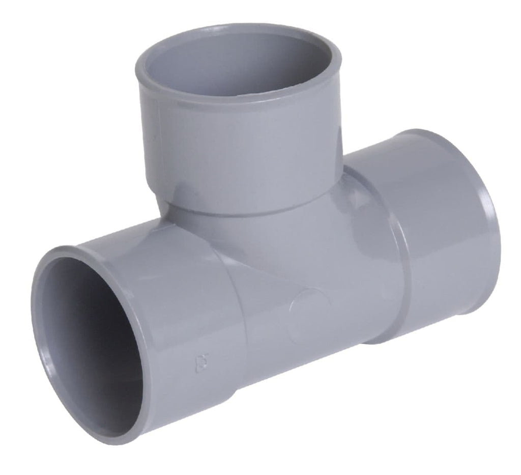 Pé de corça simples ff a 87 ° 30 - UTJ188 - PVC cinza - Ø 50 mm. Seu parceiro estratégico em materiais de construção. Angola-Materiais.shop.
