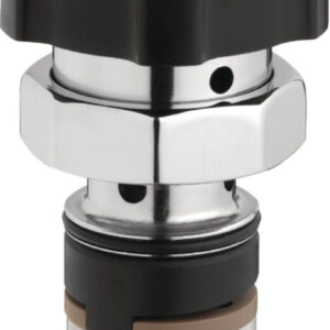 Cabeça intercambiável alongada para a linha do tempo ALPA - Button Presto Black, ref. A revolução dos materiais de construção está aqui. Angola-Materiais.shop.