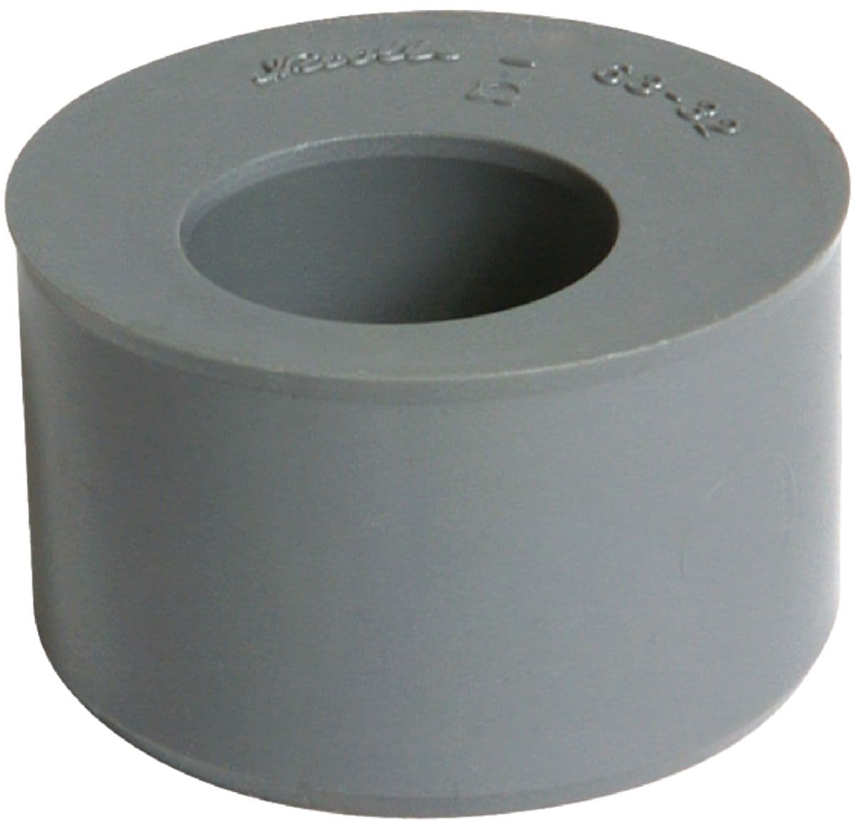 Almofada de redução masculina -feminina, cinza PVC - Ø 100/40 mm, Nicoll, ref. UT4. Compromisso com a qualidade, em cada material, em cada entrega. Angola-Materiais.shop.